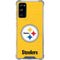 NFL Pittsburgh Steelers - Alternate Distressed Galaxy S20 FE Clear Case